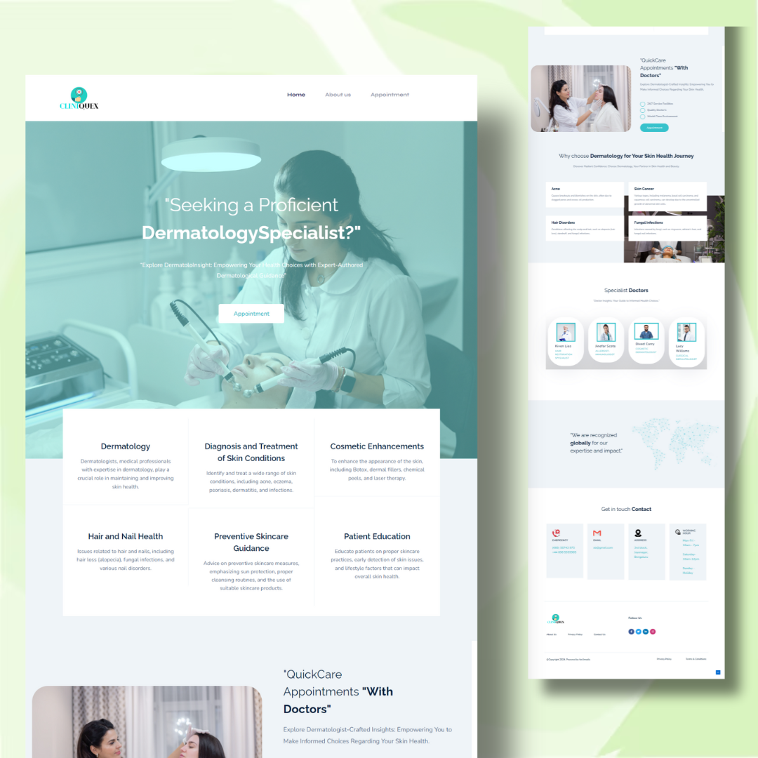 Clinic websites